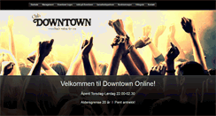 Desktop Screenshot of downtown.no